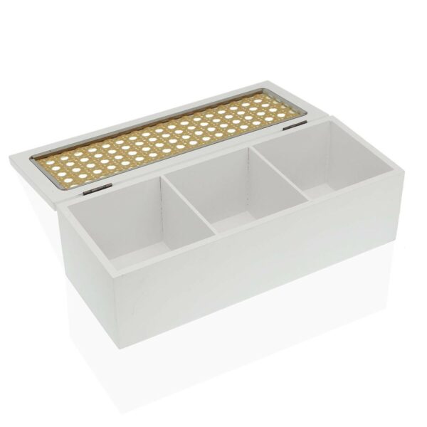 Jewelry box Versa Rectangular White (10 x 8 x 26 cm) - immagine 3